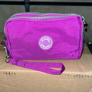 Vibrant Purple Wristlet by Abrand